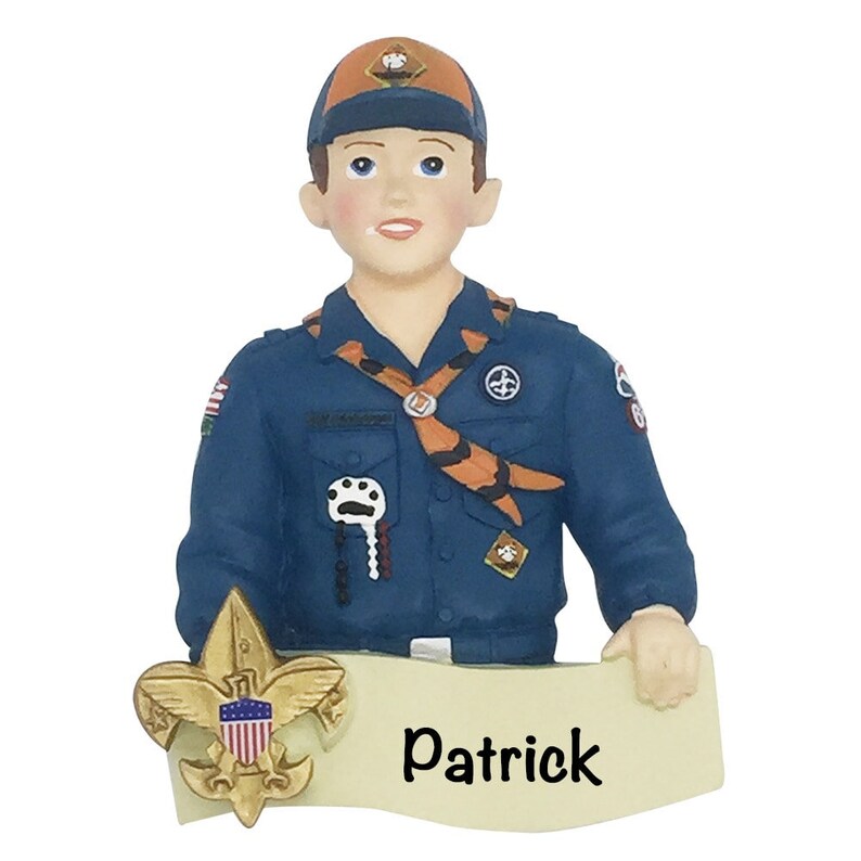 CUB SCOUT ORNAMENT Boy Scout Ornament Christmas Scout Etsy