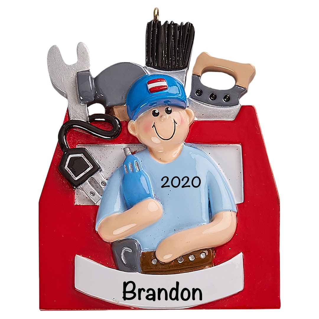 Handyman Christmas Ornament 
