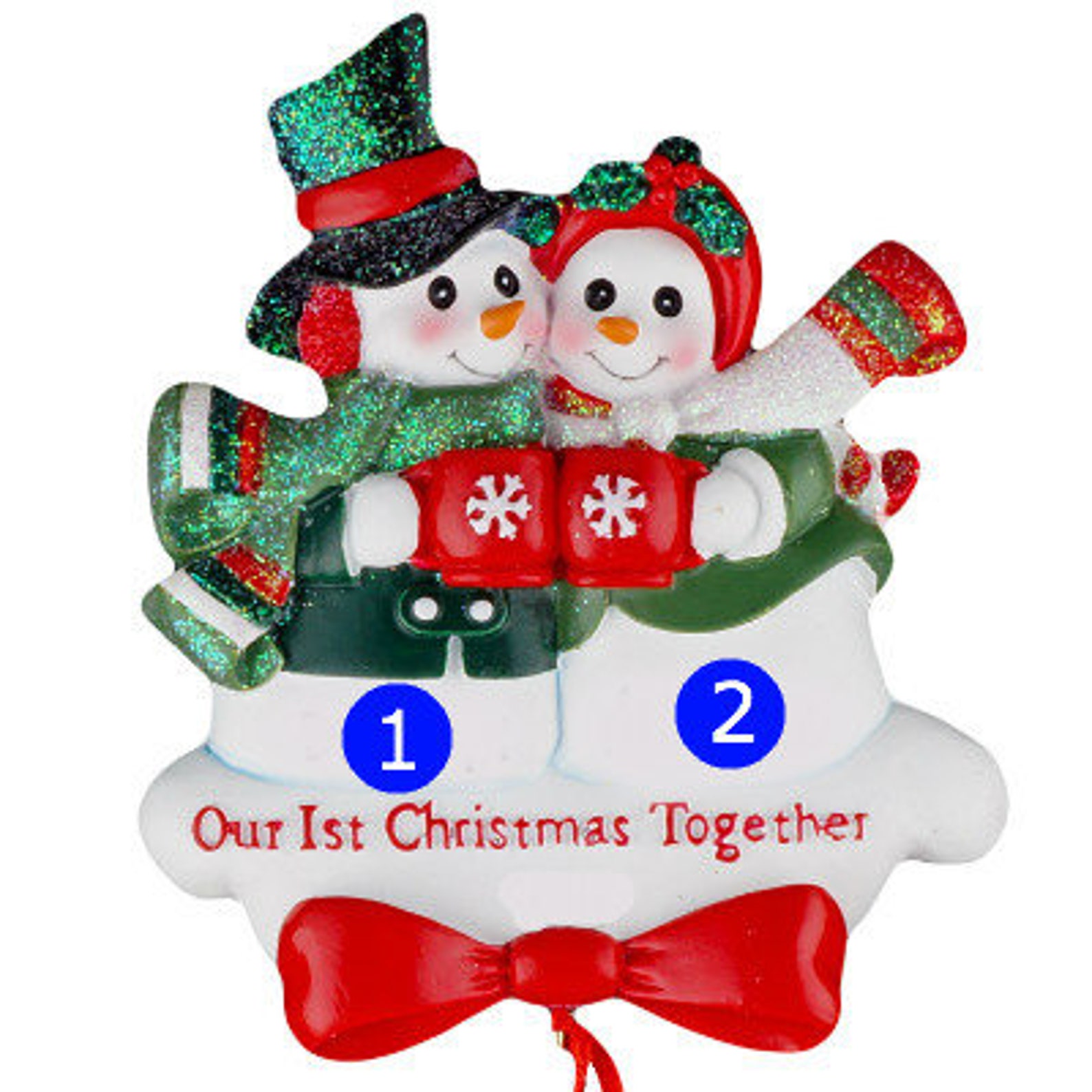 ORNAMENT FOR COUPLE Newly Married Christmas Ornament Etsy
