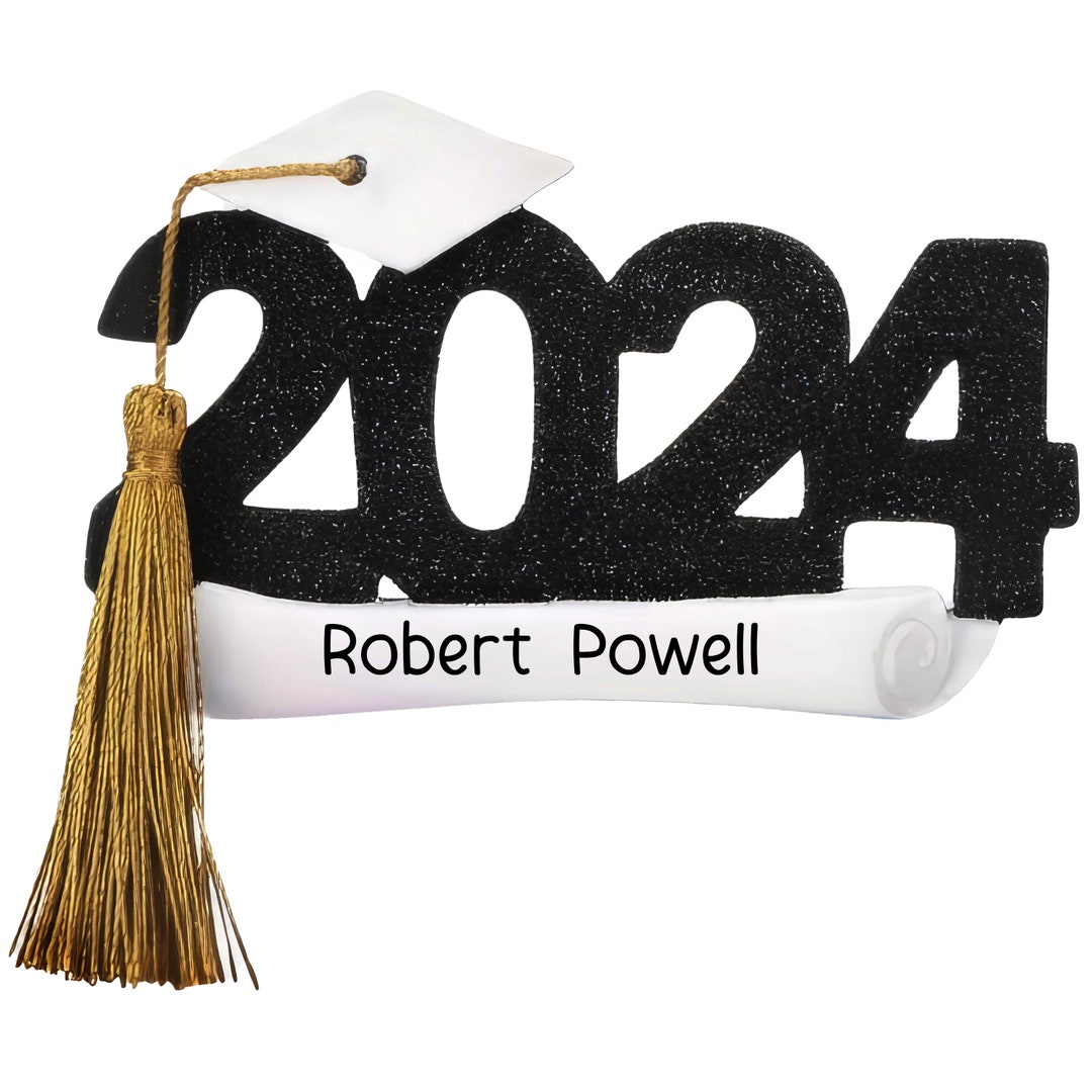 Class of 2024 Personalized Graduation Ornament Graduation Keepsake