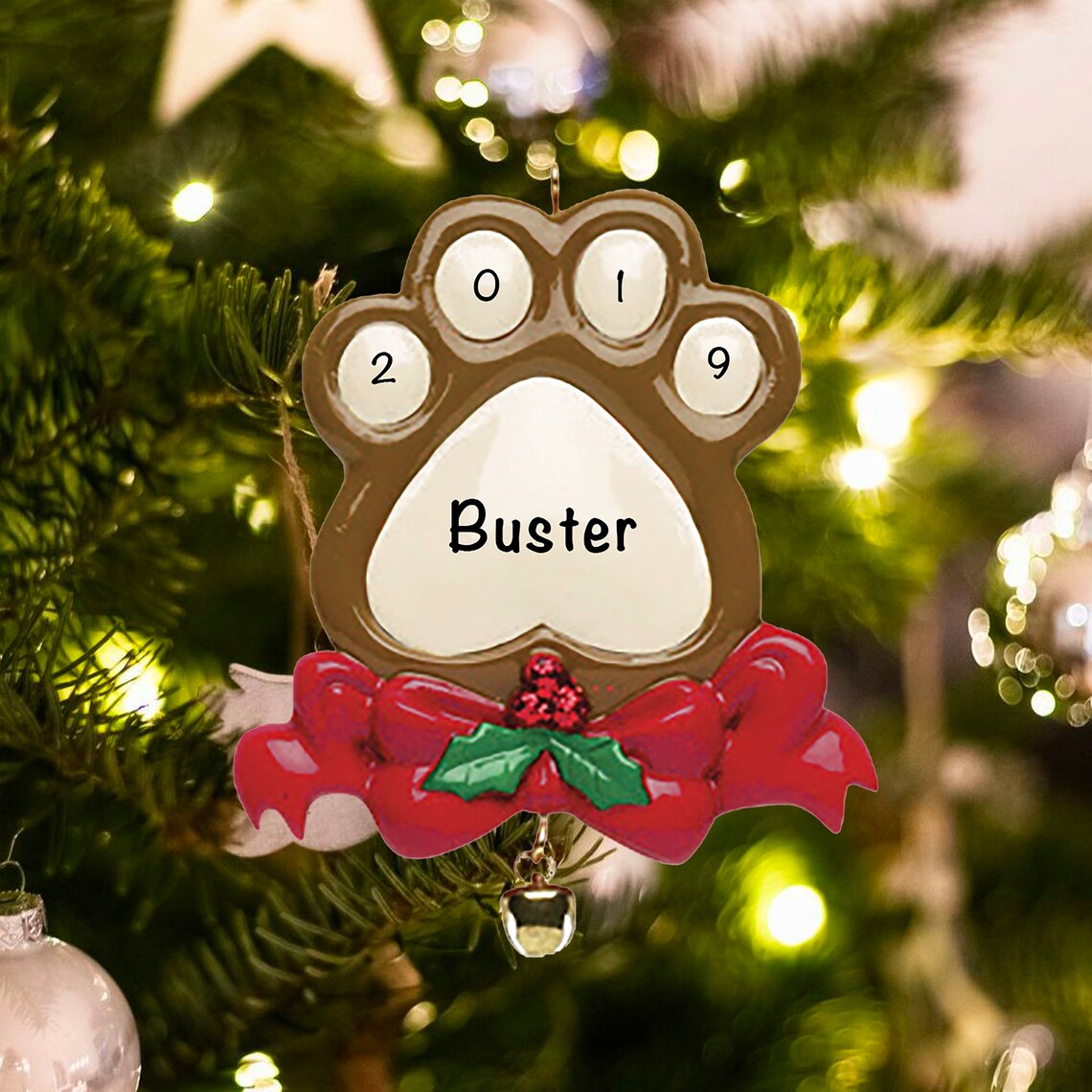 paw-print-ornament-christmas-ornament-christmas-ornament-etsy