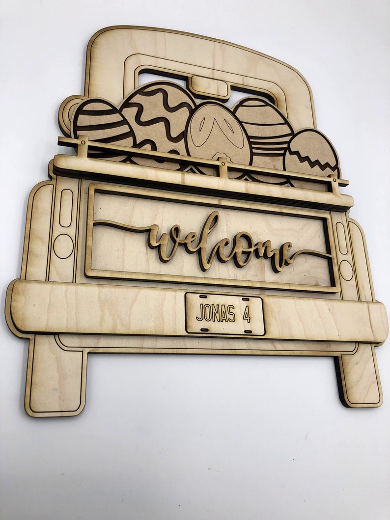 Download Interchangeable Vintage Truck Seasonal Insert Laser File ...