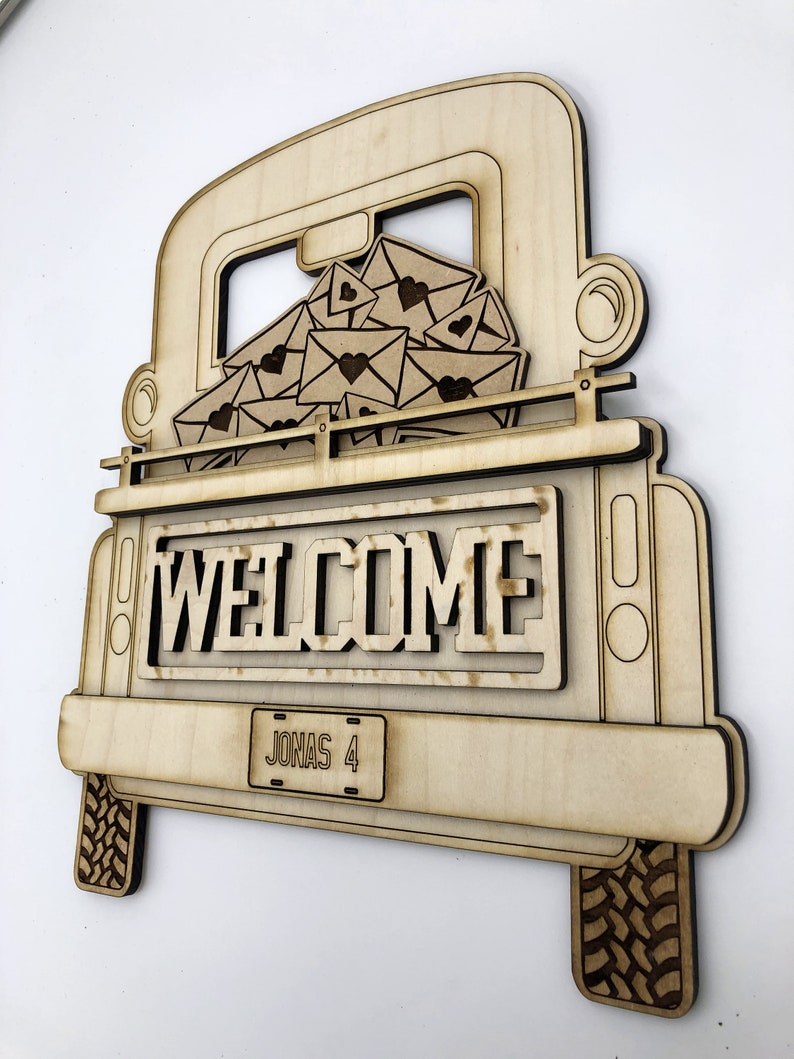Download Interchangeable Vintage Truck Seasonal Insert Laser File ...