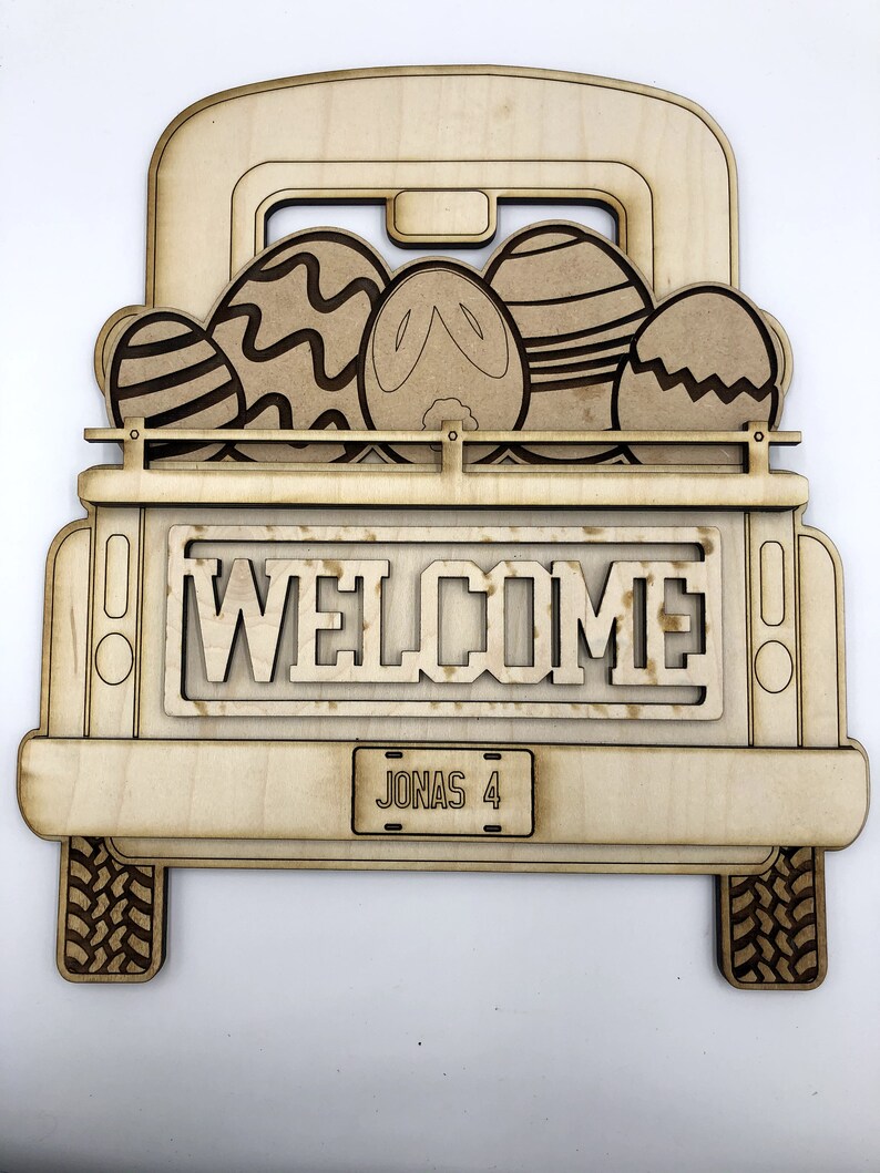 Download Interchangeable Vintage Truck Seasonal Insert Laser File ...