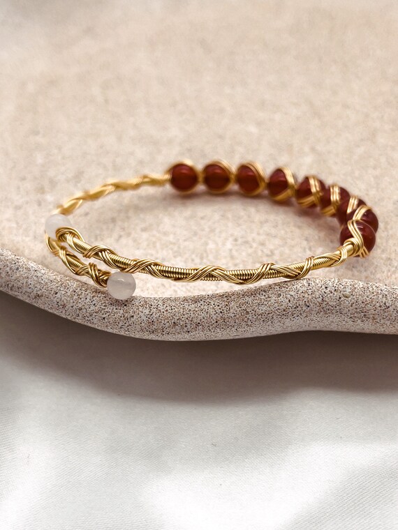 Gold Plated Cuff Bangle Luxury Custom Adjustable Open Bracelet Brass Cuff Bangle 2852867115173