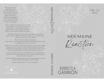 Copertina alternativa di Her Maine Reaction - copia firmata