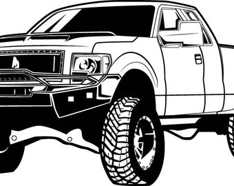 Free Free 157 Lifted Truck Svg SVG PNG EPS DXF File