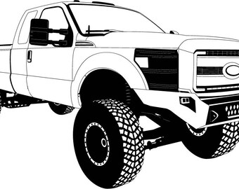 Free Free 128 Lifted Truck Svg SVG PNG EPS DXF File