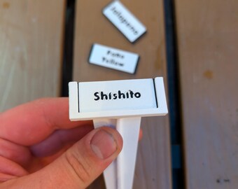 12PCS Custom Garden Tag Stakes