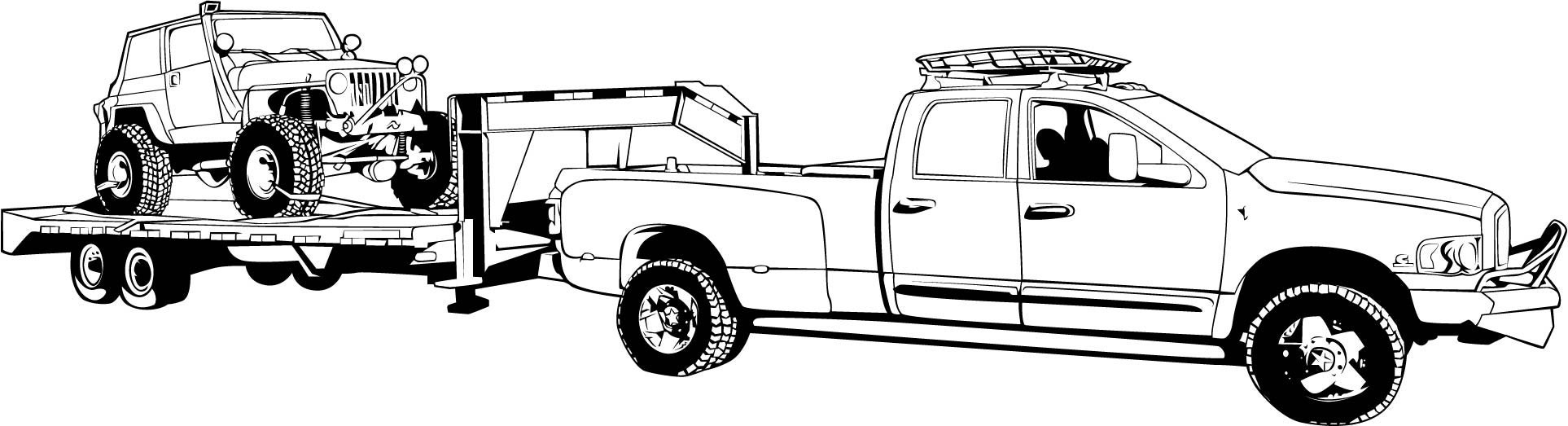 dodge ram 3500 coloring pages