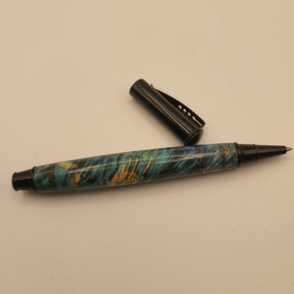 Meteorite box elder pen