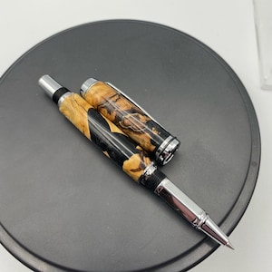 Buckeye burl rollerball hybrid