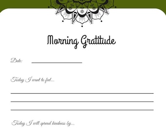 Morning Gratitude reminder, What are you grateful for today? Start your day with positively