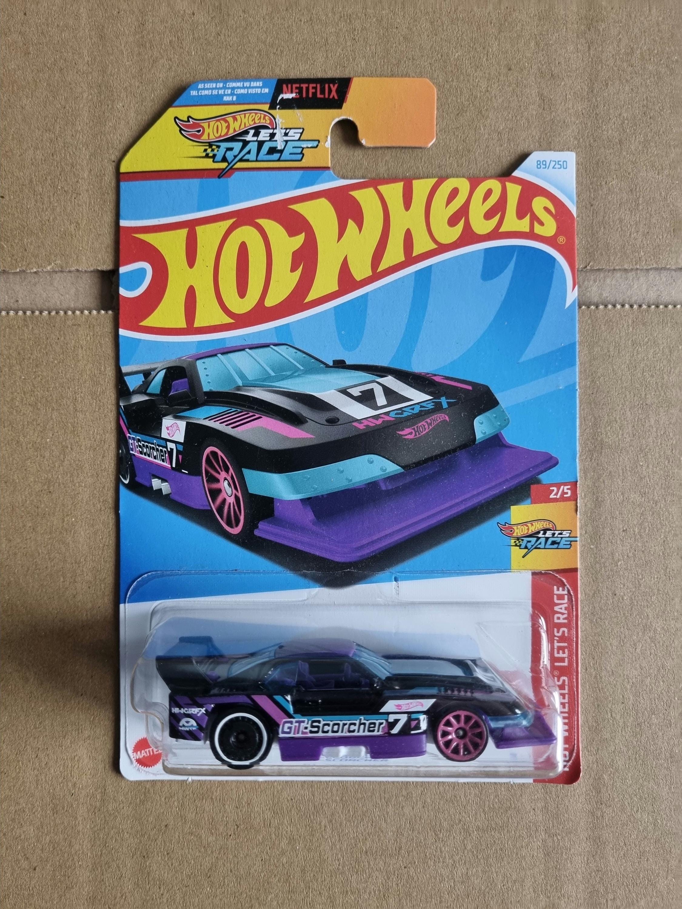Hot Wheels Let's Race Gt-scorcher Purple Car