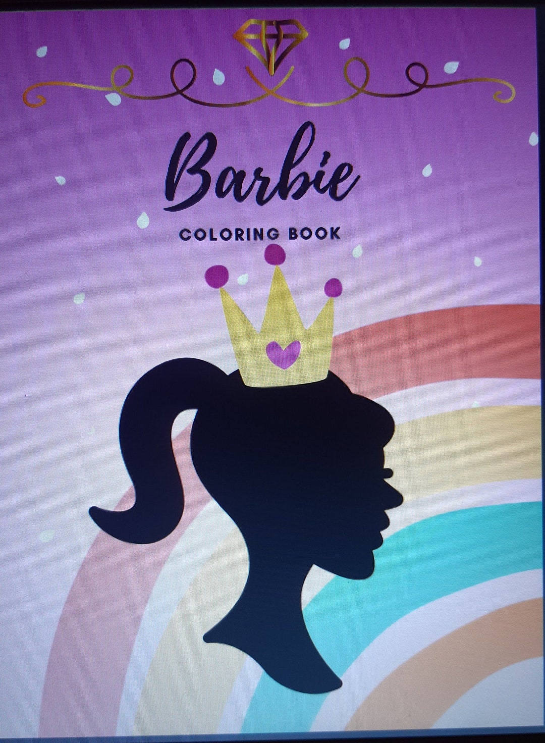 Barbie Coloring Book 30 Pages - Etsy