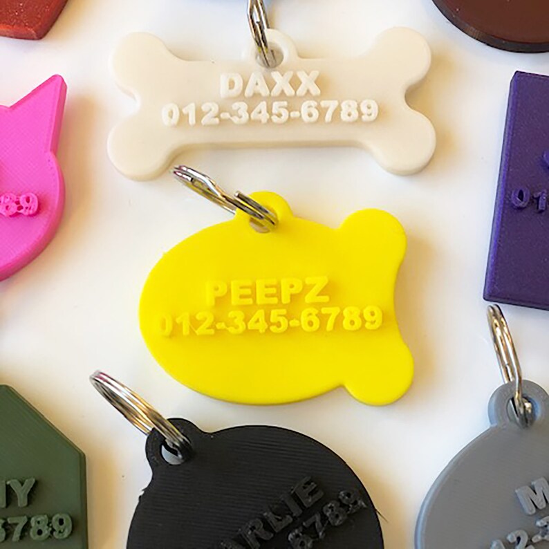 Personalized Pet Name Tag