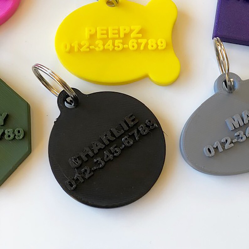 Personalized Pet Name Tag