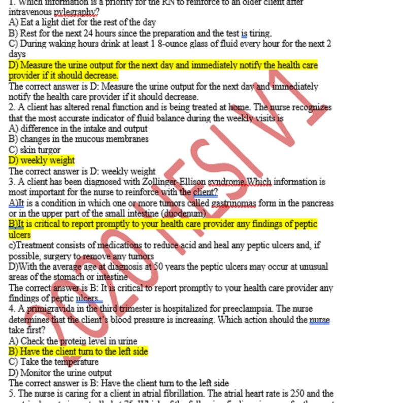 2020 HESI RN V1 160 PRACTICE Questions With Answers Version 1 Etsy 2020-hesi-rn-v1-160-practice-questions-with-answers-version-1-etsy