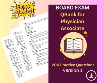 PA Board Exam Practice Questions: Clinical Traps (PDF Download)