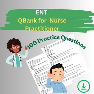 100 HNO-Übungsfragen für NF-Prüfung | Herausfordernde Q&A mit Rationales | Sofort Download PDF