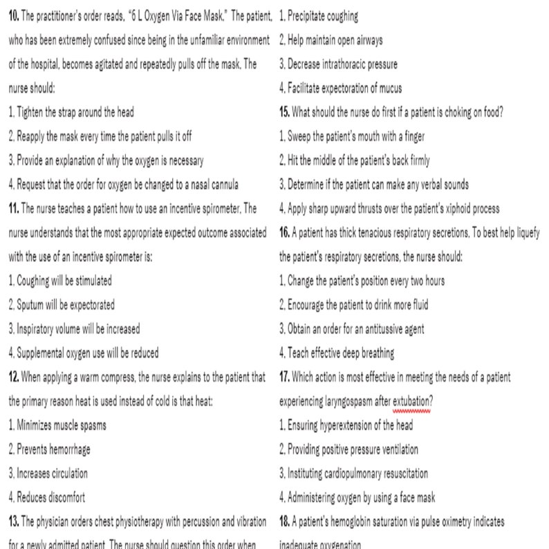 2020 HESI PN V1 &amp; V2 Fundamental of nursing exit exam 100 Etsy