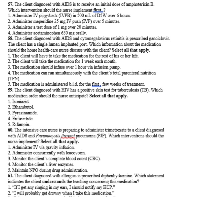 2020 HESI PN V1 Pharmacology 100 practice questions printable Etsy