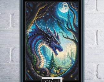 The Dragon Counted Cross Stitch Pattern | Digital Download PDF Chart