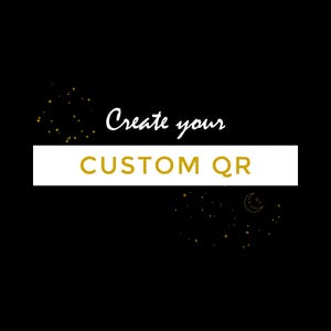 Patrón de punto de cruz con código QR personalizado / Personalizado con texto o enlace