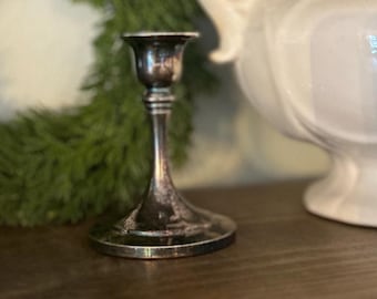Oneida Silver Plated Candlestick Holder