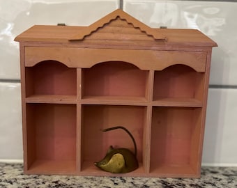 Vintage Trinket Shelf