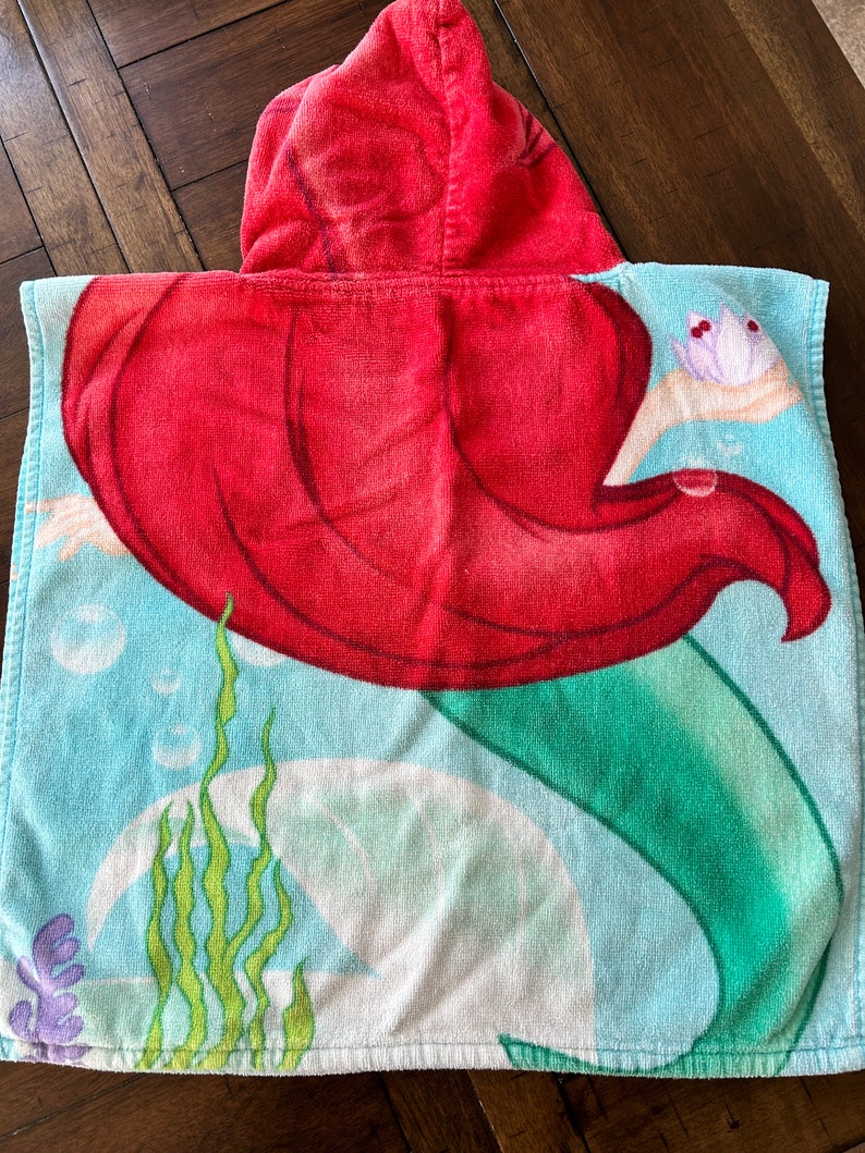Little Mermaid Towel Etsy