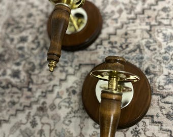 Vintage Candle Sconces