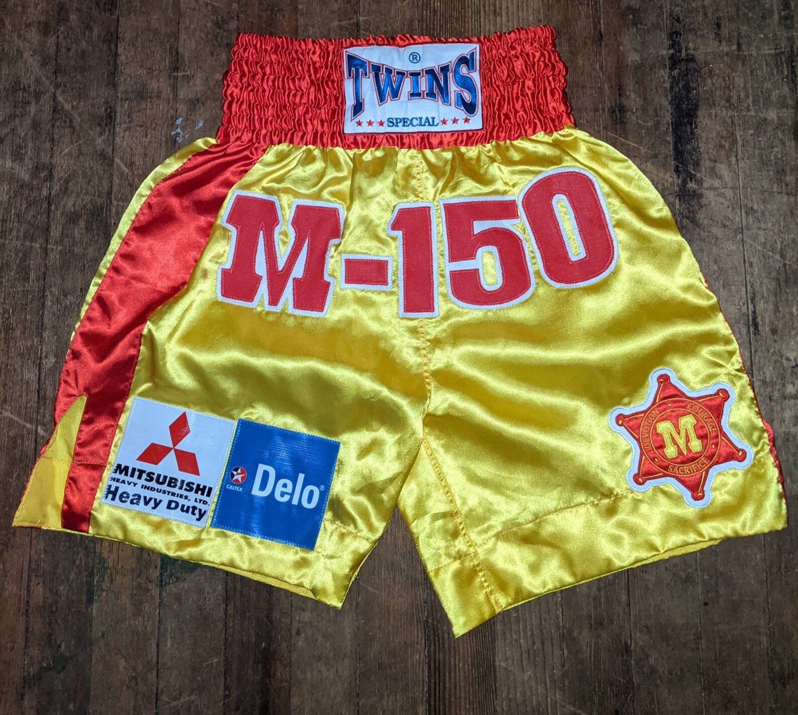 2000s Twins Special Boxing Shorts Youth Large/ Adult XS Yellow Etsy