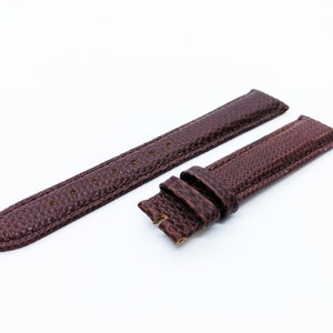 Brown Leather Snake Style 18mm 19mm 20mm Strap/Band fit most Watches Pin Buckle + Tool/Pins