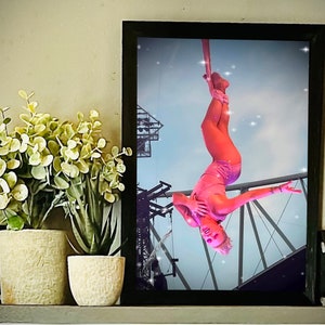 P!NK - framed print - summertime carnival turbulence colour - merchandise