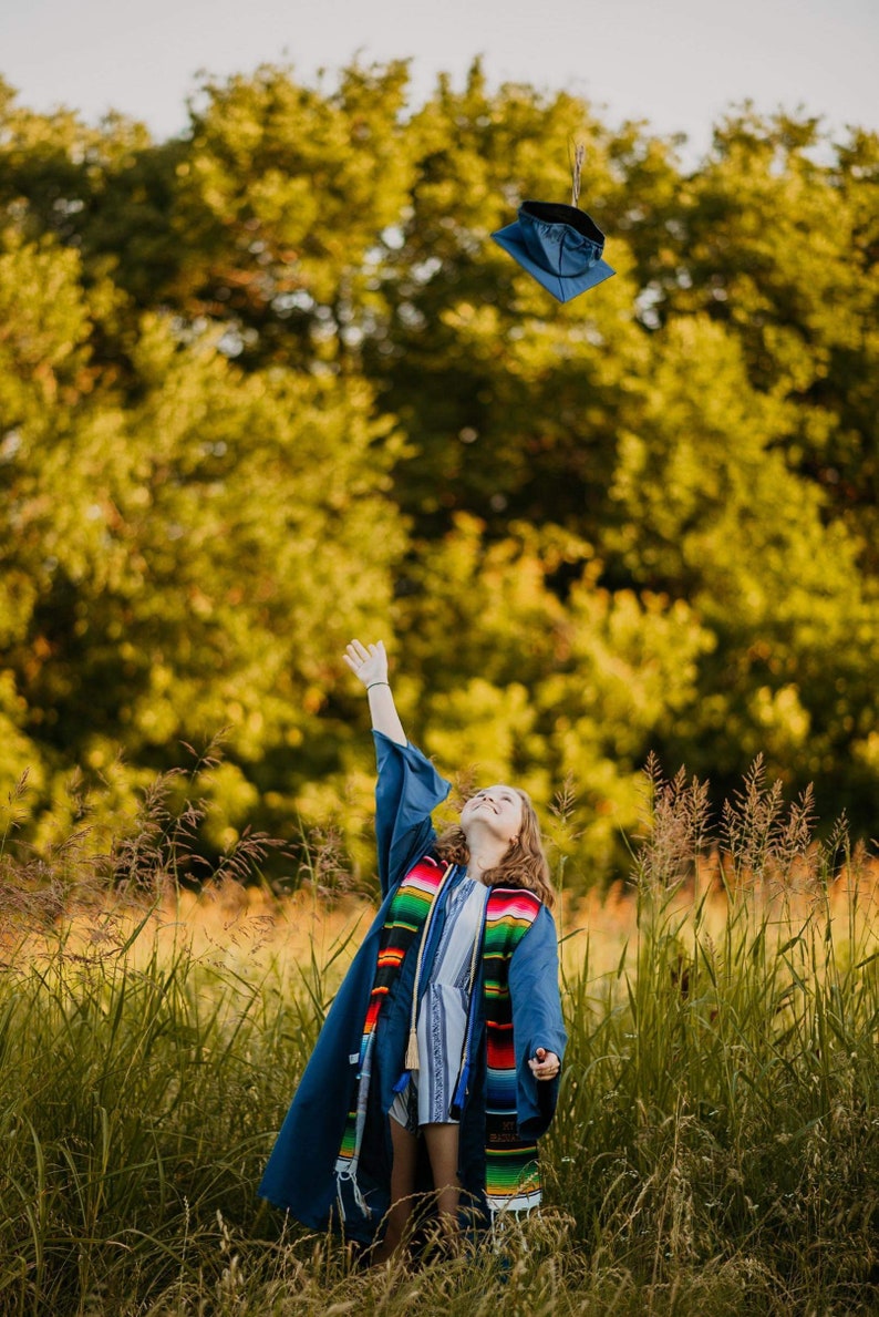 Mexican Serape Graduation Stole Sash Latino Hispanic 