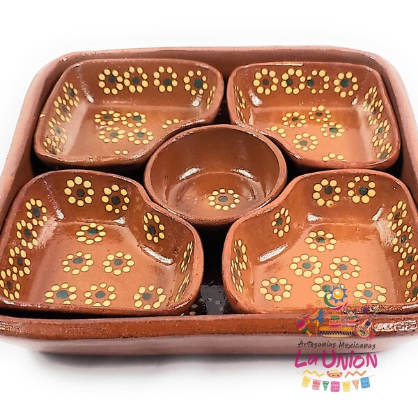 Terracotta Party Platter / Salsero de Barro