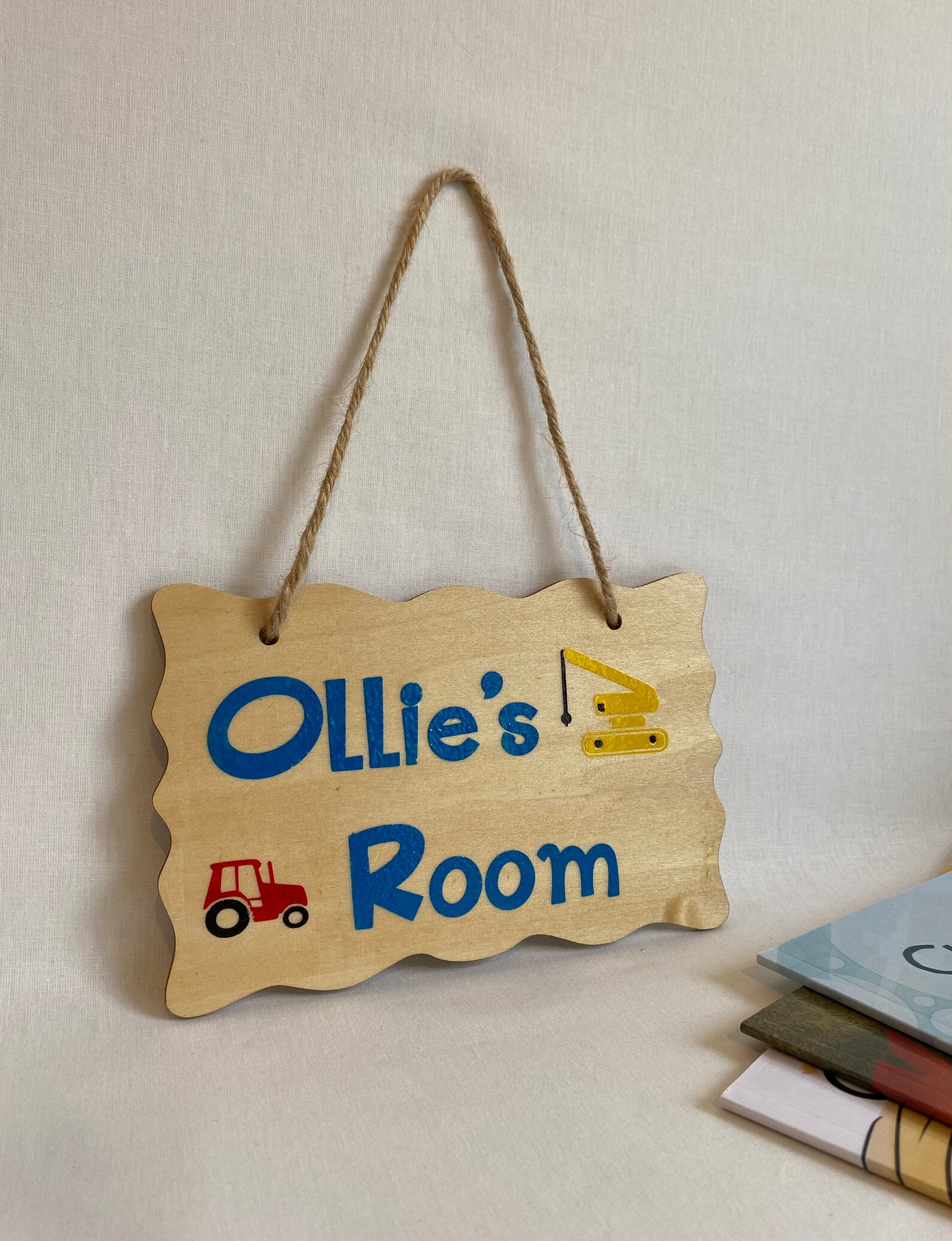 Personalised Hanging Wooden Signs Etsy