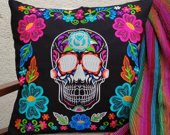 Multicolor Day of The Dead Dia De Los Muertos Souls Day 2021 Rooster Chicken Sugar Skull Calavera Muertos Halloween Throw Pillow 16x16 Multicolor Day of The Dead Dia De Los Muertos Souls Day 2021 Rooster Chicken Sugar Skull Calavera Muertos Halloween Throw Pillow 16x16