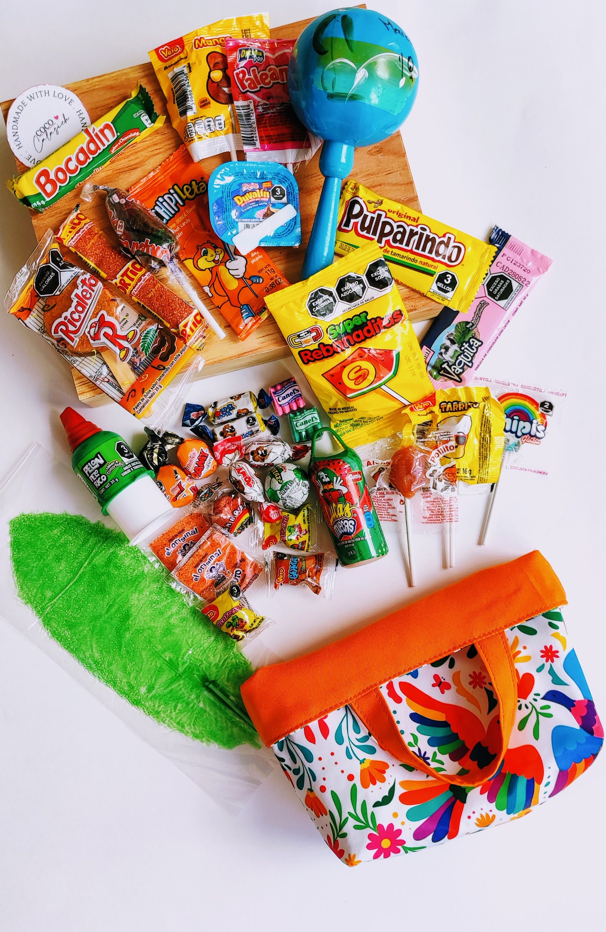 Mexican bag party favor Mexican posada Mexican candy bags Etsy