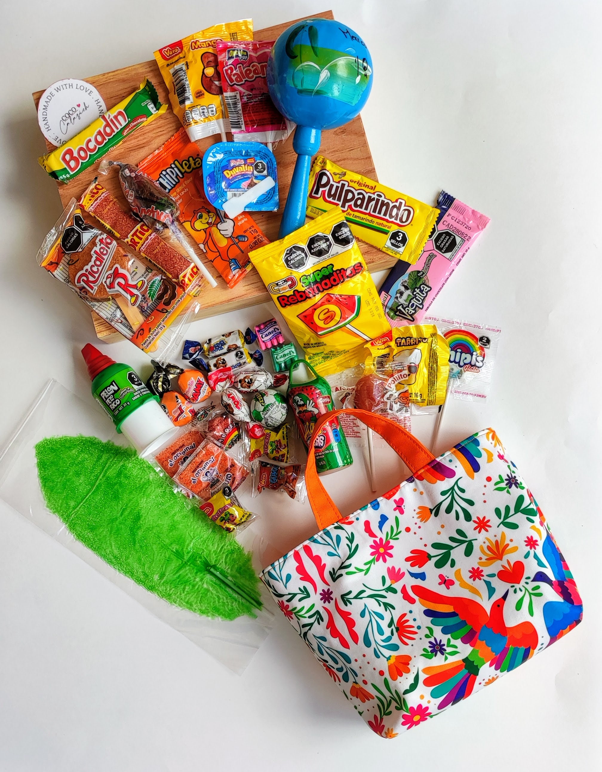 Mexican bag party favor Mexican posada Mexican candy bags Etsy