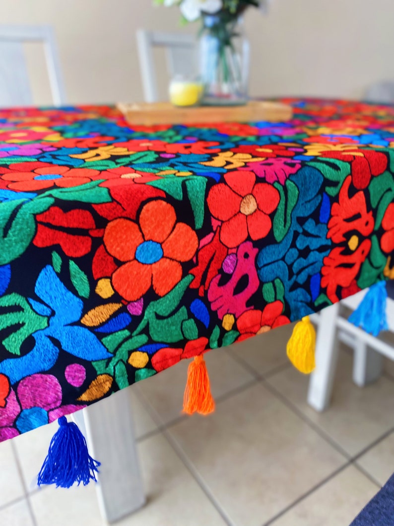 Tablecloth With Mexican Oaxaca Design Tablecloth for Mexican Etsy