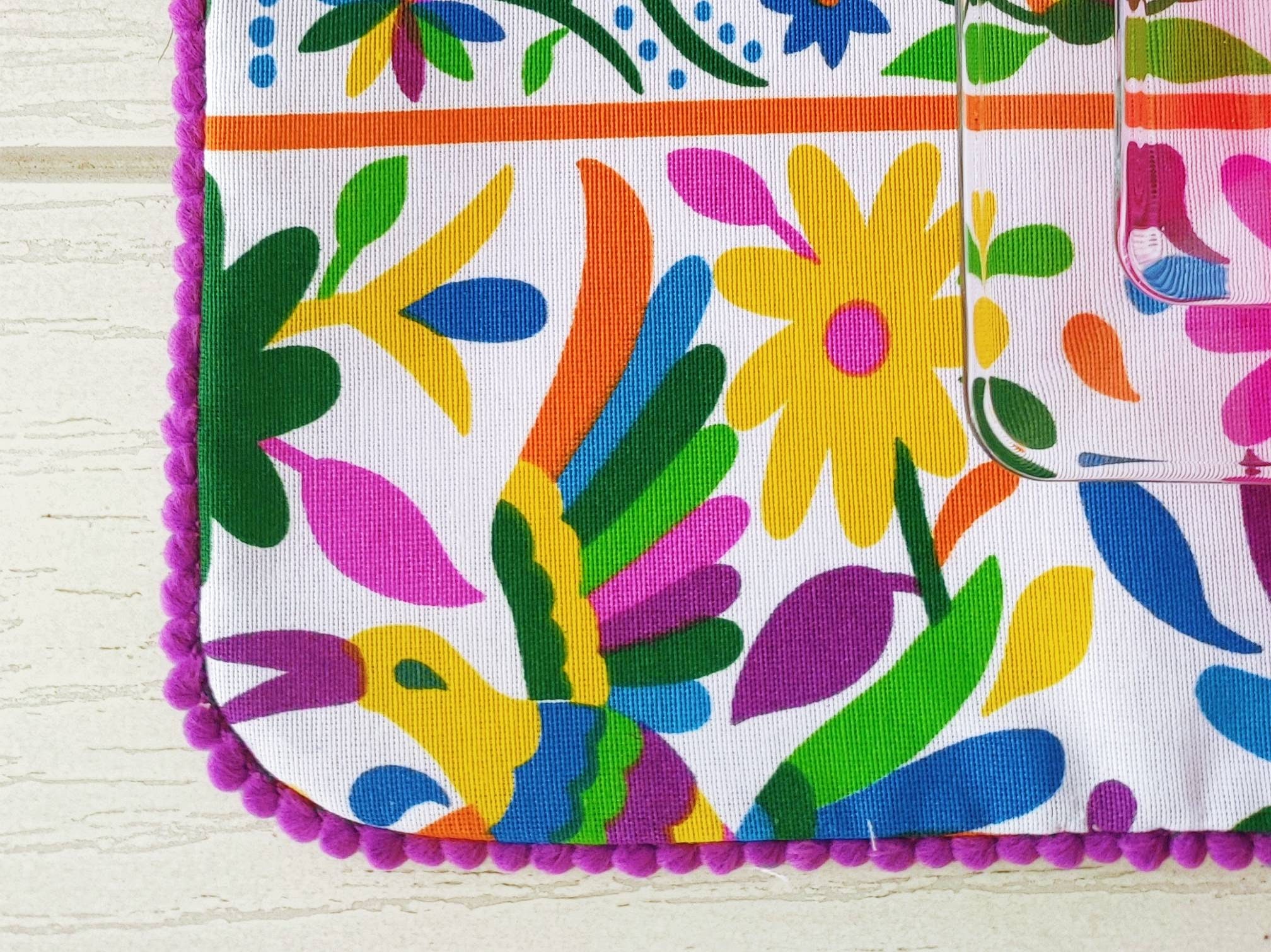 Mexican placemat otomi design mexican decor mexican fiesta Etsy