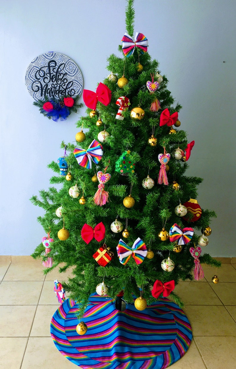 Mexican Christmas Tree Skirt 