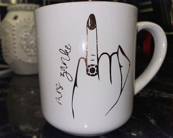 Mrs Ring Finger Mug