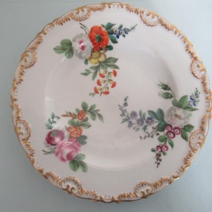 Decorative Vintage Hand Painted Plate