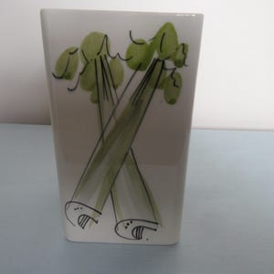 Toni Raymond Pottery Celery Kitchen Container