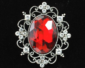 oval brooch