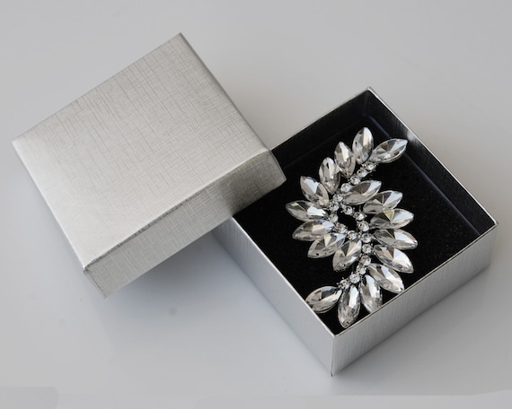 Crystal Rhinestone Dress Brooch - Etsy