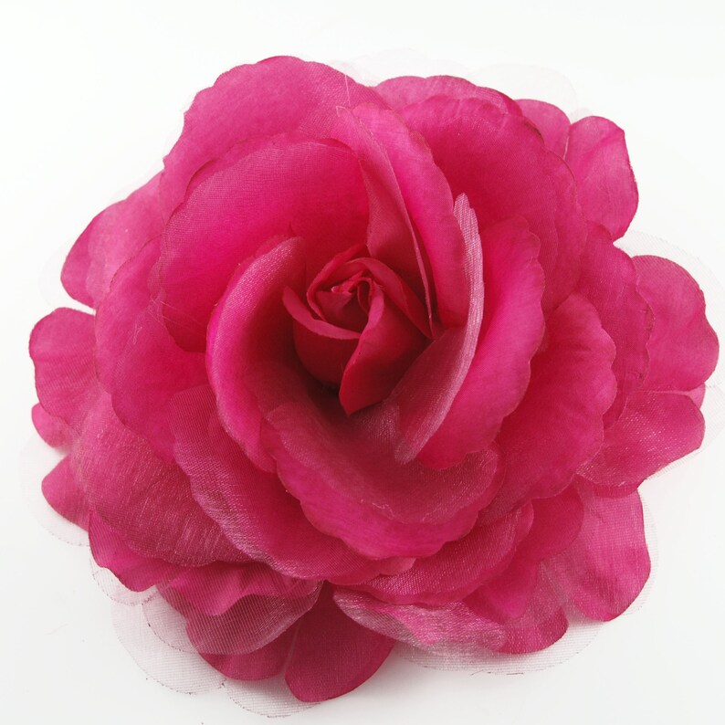 Super Large Fabric Flower Etsy